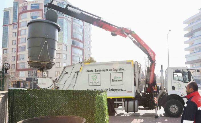 Meram’da akıllı çöp konteynerleri tüm ilçede yaygınlaşıyor