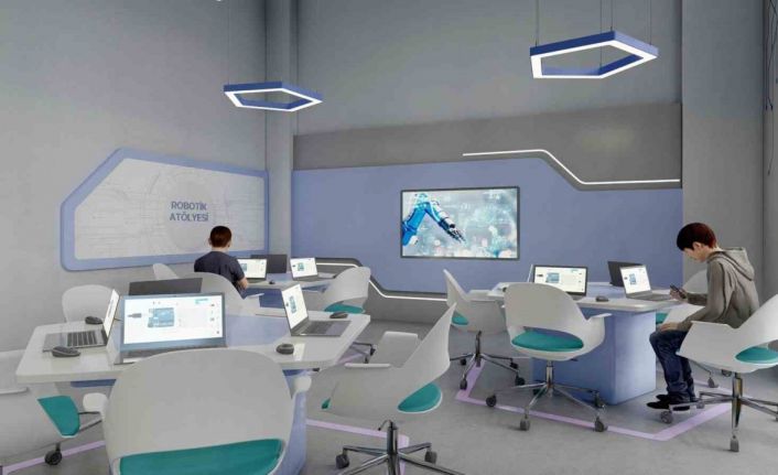 Mersin’de İklim ve Çevre Bilim Merkezi Planetaryum çalışmalarında sona gelindi