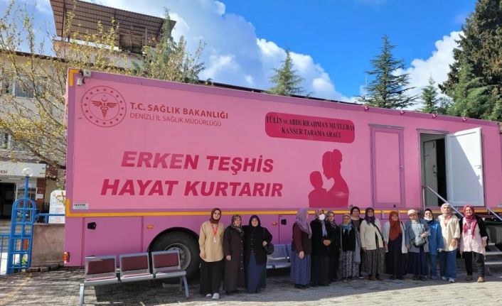 Mobil Kanser Tarama Tırı hayat kurtarmak için sahada