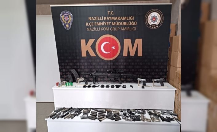 Nazilli’de silah operasyonu: 1 tutuklama
