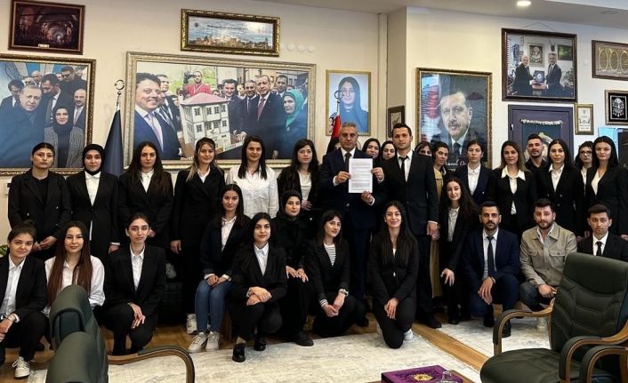 Polis Meslek Eğitim Merkezi 29. dönem yedek adaylarından Canpolat’a ziyaret