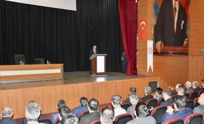 Siirt ‘te eğitim değerlendirme toplantısı yapıldı