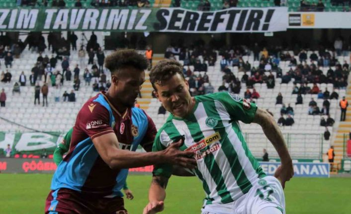 Spor Toto Süper Lig: Konyaspor: 2 - Trabzonspor: 1 (Maç sonucu)
