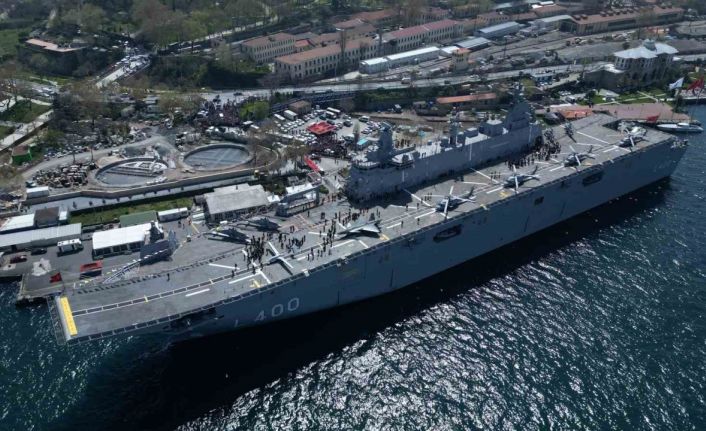 TCG Anadolu’yu 3 günde 38 bin 234 kişi ziyaret etti