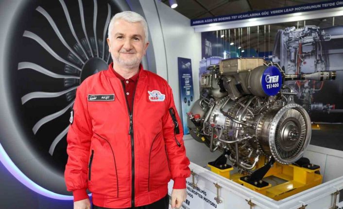 TEI’nin ürettiği yerli ve milli havacılık motorları TEKNOFEST’te sergileniyor