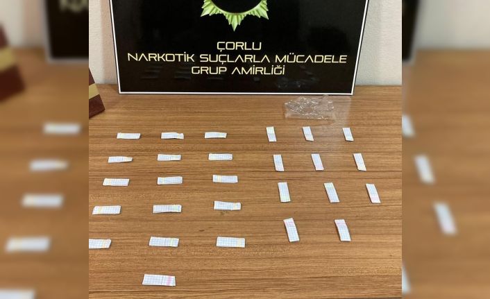 Tekirdağ’da uyuşturucu operasyonunda 3 tutuklama