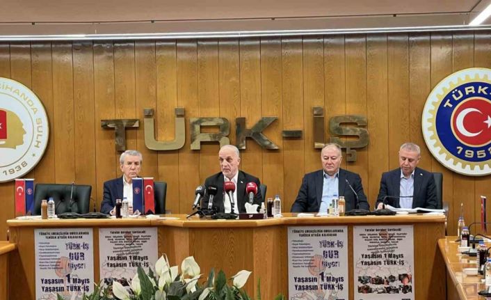 TÜRK-İŞ Genel Başkanı Atalay: “(Kamu Çerçeve Protokolü) Arzu ettiğimiz rakam olursa seçim arifesinde bu sorunu çözmek istiyoruz”