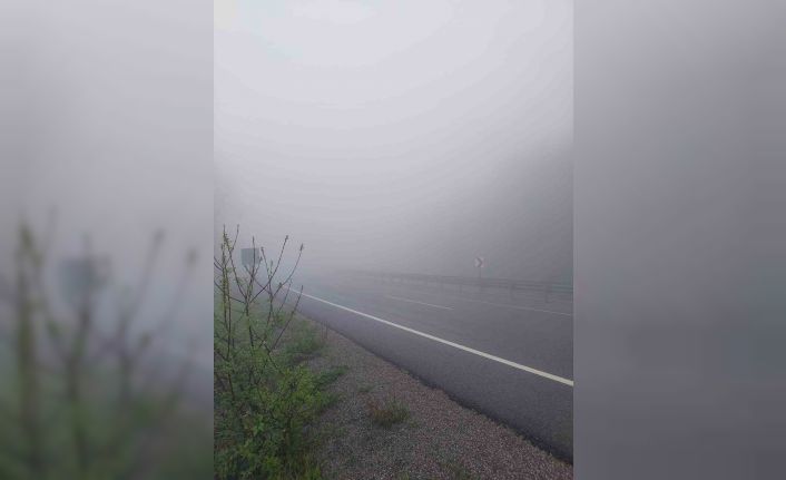 Zonguldak sis altında kaldı, görüş mesafesi 5 metreye kadar düştü
