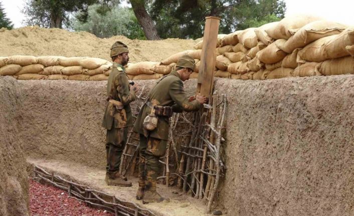 1915 Siper Canlandırması ile tarihi yarımadaya gelen ziyaretçiler, Çanakkale ruhunu yaşayacak