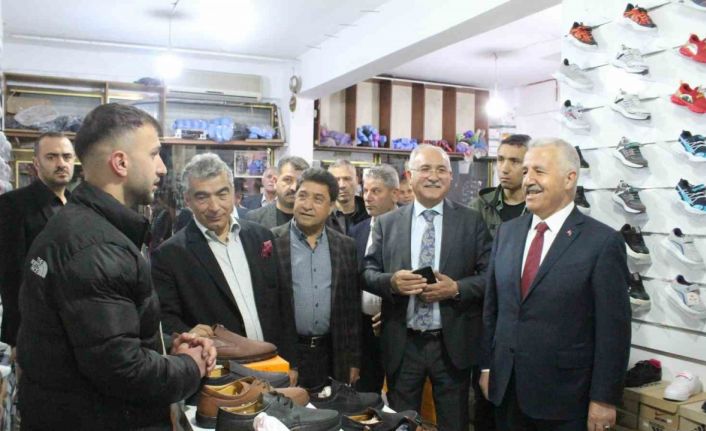 65. Hükümet Ulaştırma Denizcilik ve Haberleşme Bakanı, Arslan Cumhurbaşkanına destek için Iğdır’da