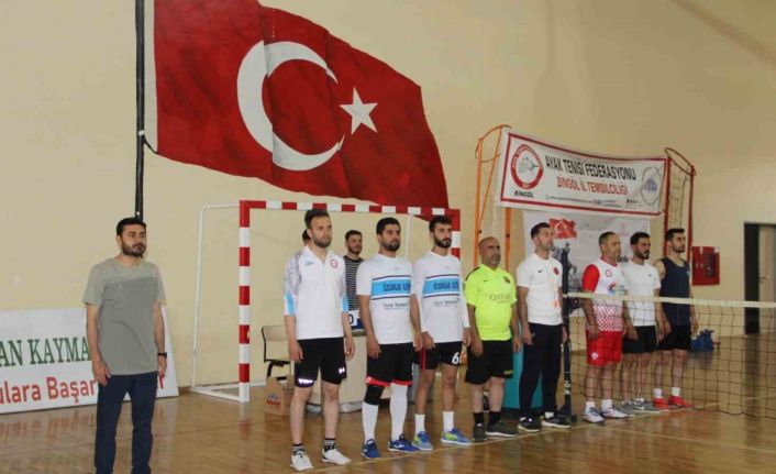 Afet bölgesi turnuvada yaşatıldı