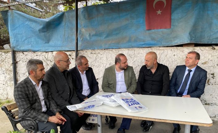 AK Parti İstanbul Milletvekili Adayı Aydoğan Ahıakan Kartal’da taksici esnafıyla buluştu