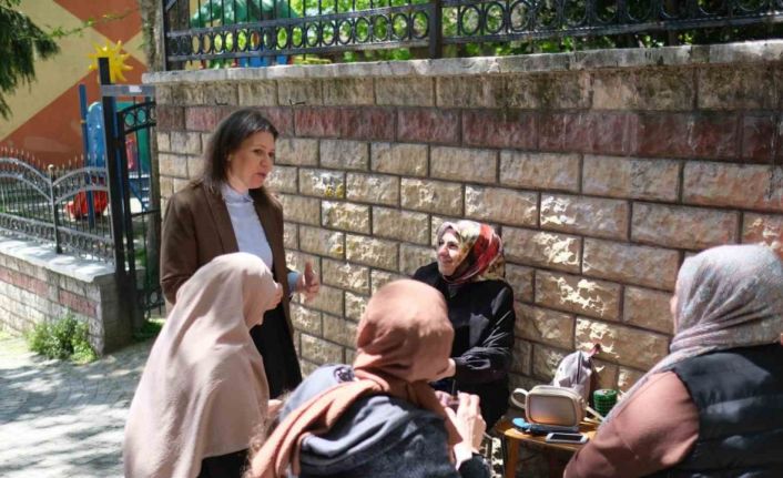 AK Parti İstanbul Milletvekili Adayı Seda Gören Bölük Bağcılarda esnaf ve vatandaşlar ile biraraya geldi