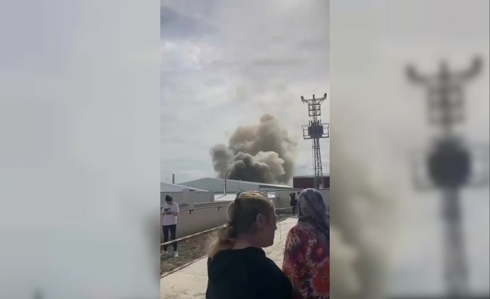 Amasya’da fabrikada yangın: 8 işçi hastaneye kaldırıldı