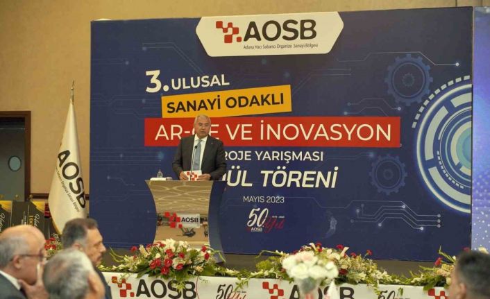 AOSB’de 3.Ulusal Sanayi Odaklı Ar-ge ve İnovasyon proje yarışmasında ödüller verildi
