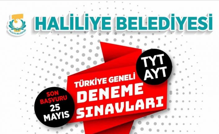 AYT ve TYT’ye hazırlanan gençler için Haliliye’den deneme sınavı