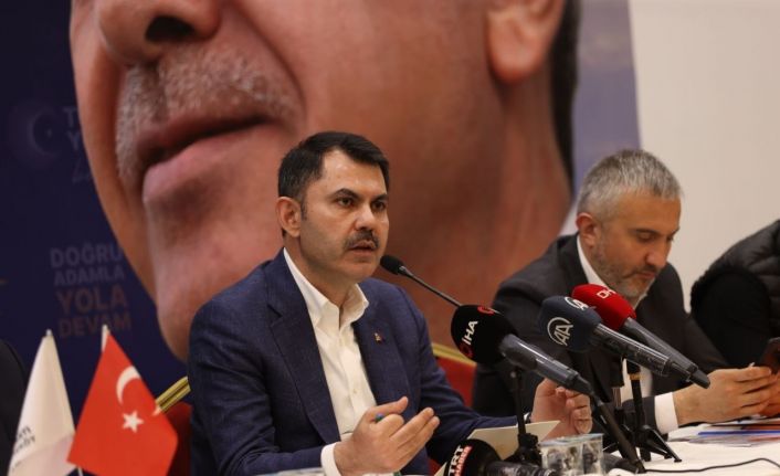 Bakan Kurum: “Milletimiz, 14 Mayıs’ta sırtını Kandil’e dayayanlara değil, milletiyle yol yürüyenlere destek vermiştir”