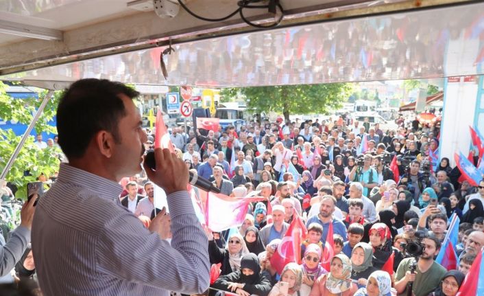 Bakan Kurum: "Turgut Reis Mahallemize bir mesire alanı millet bahçesi kazandırıyoruz"