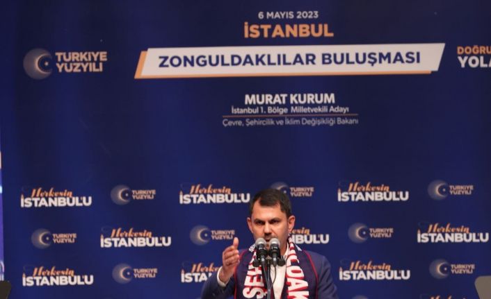 Bakan Kurum, “Zonguldak’ımıza bin 650 konut inşa ediyoruz’’