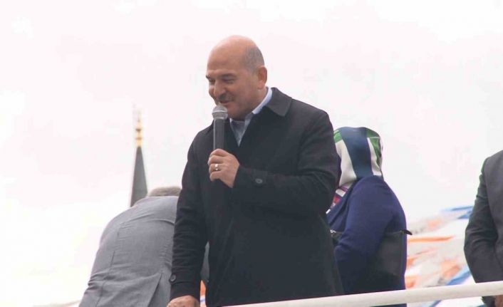 Bakan Soylu’dan konuşması sırasında müzik açan CHP standına tepki: “Siz laftan anlasaydınız, bu ülkede 50 yıldır iktidar olurdunuz”