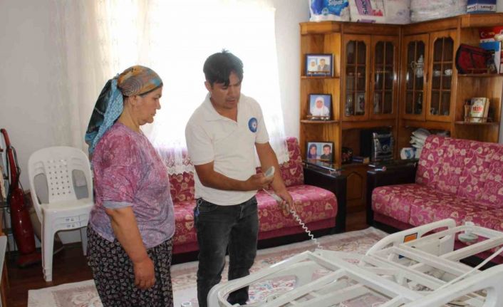 Büyükşehir, 19 ilçede 3 bin 204 adet hasta yatağı yardımında bulundu