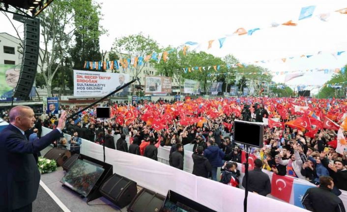 Cumhurbaşkanı Erdoğan "Meral hanımı masaya döndüren de, Muharrem İnce’yi adaylıktan çektiren de aynı güçtür"