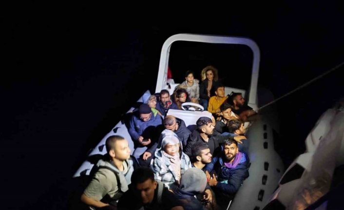 Datça’da 20 göçmen yakalandı