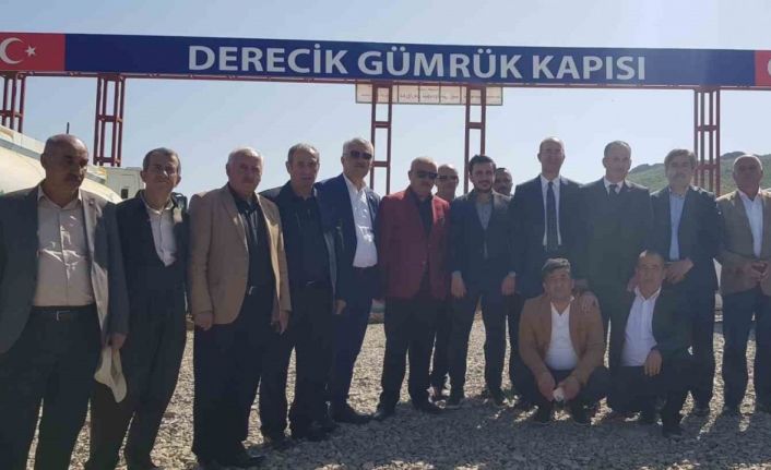 Derecik Gümrük Kapısı’nın açılması için çalışmalar devam ediyor