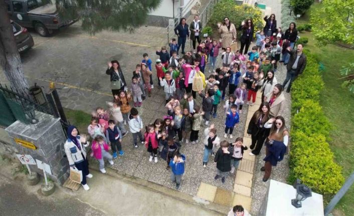 Doğa Eğitim Merkezi’nde çocuklar hem hayvanları hem doğayı tanıyor