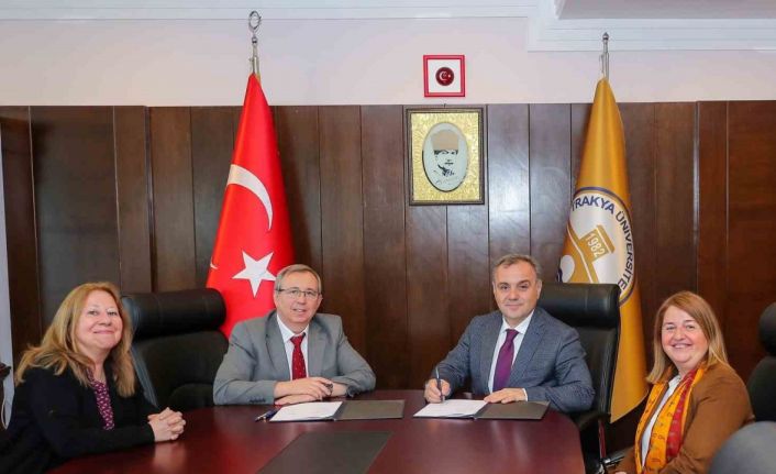 ERÜ ile Trakya Üniversitesi arasında işbirliği protokolü imzalandı