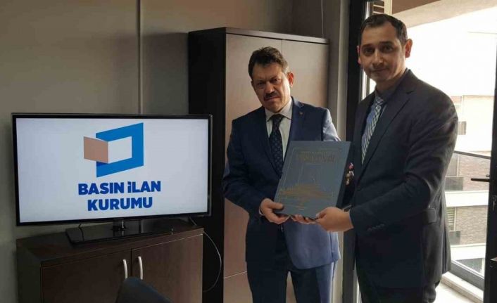 Eskişehir C. Başsavcısı Ali Yeldan, Basın İlan Kurumu Eskişehir Şube Müdürü Aşkın’ı ziyaret etti