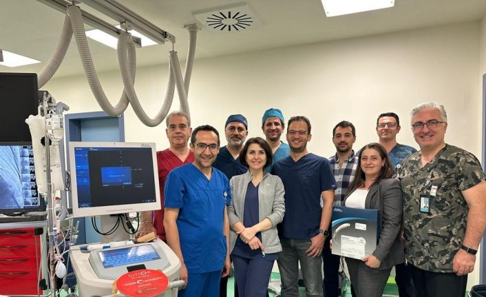 Eskişehir’de ilk kez 3 hasta IVUS tekniği uygulanarak tedavi edildi