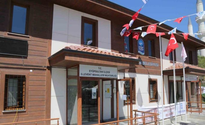 Eyüpsultan’da 5.Levent Aile Sağlığı Merkezi ve muhtarlık binası hizmete açıldı