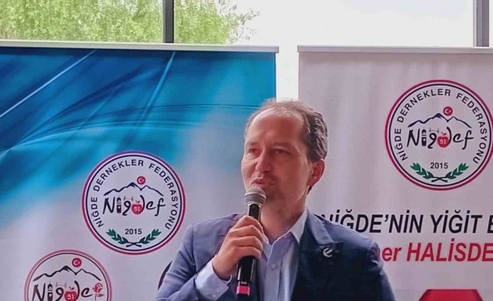 Fatih Erbakan: “PKK’nın önde gelen isimleri 7’li masa için Düsseldorf’ta seçim kampanyası yapıyor"