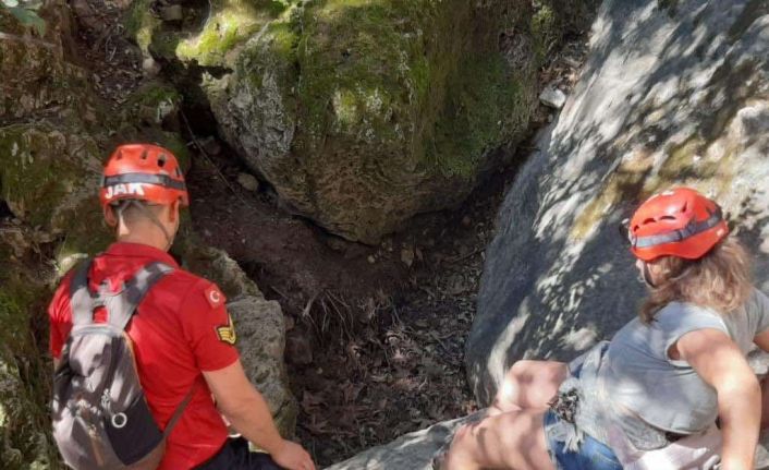 Fethiye’de doğa yürüyüşünde kaybolan kadın JAK tarafından bulundu
