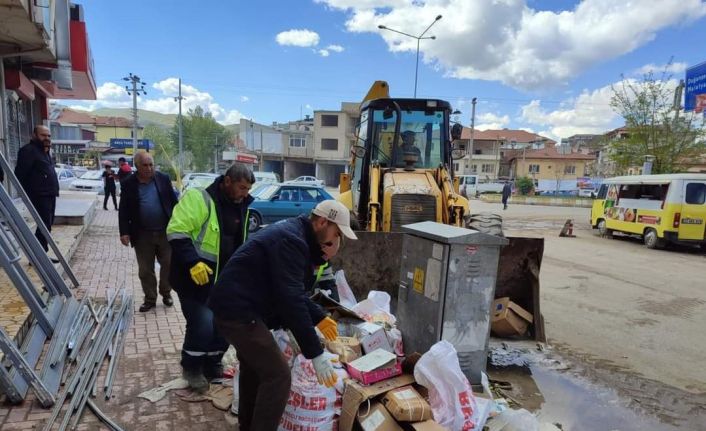 Gölbaşı’nda hafriyat kaldırma çalışmaları devam ediyor