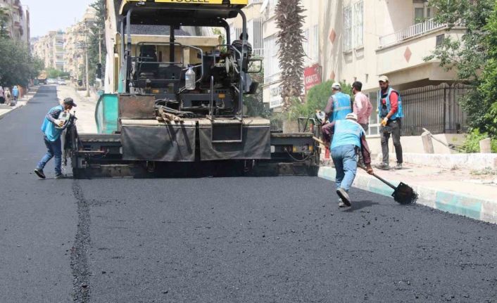 Haliliye Belediyesinden sıcak asfalt atağı