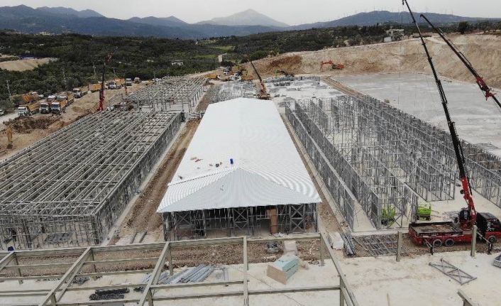 Hatay Defne Devlet Hastanesi inşaatında sona gelindi