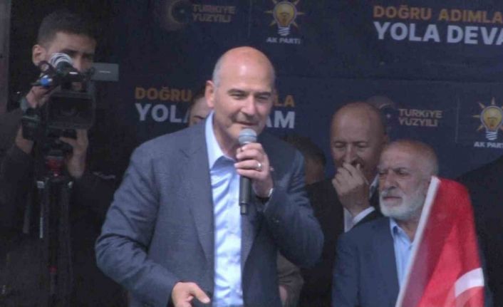 İçişleri Bakanı Soylu: "Seçim bizim seçimimiz değil, bütün dünyada haksızlığa baş kaldıranların seçimidir"