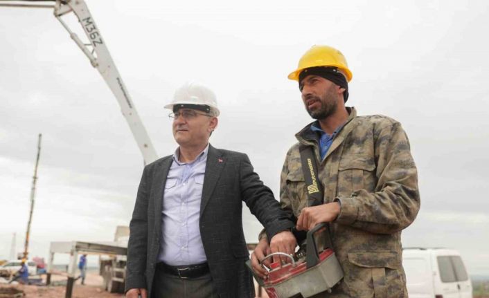 İnköy Küçük Sanayi Sitesi’nin birinci etabında yer alan beşinci bloğun temelini atıldı