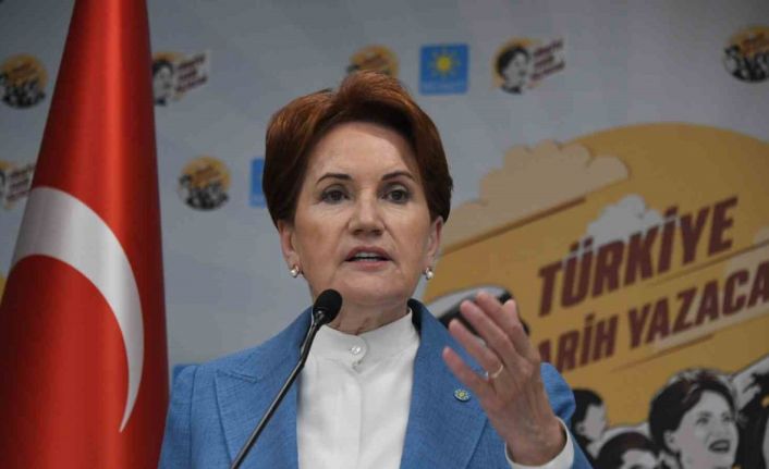 İYİ Parti Genel Başkanı Akşener: "Kılıçdaroğlu’nun kazanması için elimizden geleni yapacağız"