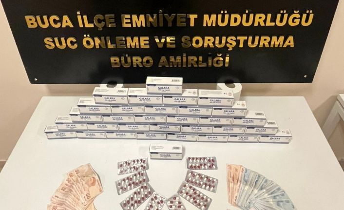 İzmir’de 2 uyuşturucu satıcısı polisten kaçamadı