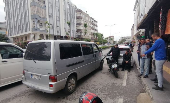 Kaskı sayesinde ölümden döndü