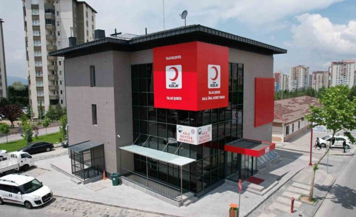 Kızılay Talas’a yeni hizmet binası