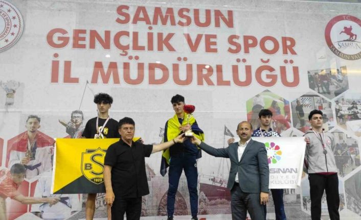 Kocasinan Belediyespor Kulübü sporcusu Mehmet Ali, Türkiye üçüncüsü oldu