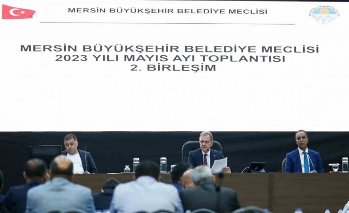 Mersin Büyükşehir Belediyesi Meclis Toplantısı gerçekleştirildi