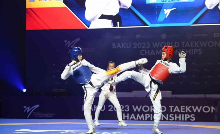 Merve Dinçel, Dünya Tekvando Şampiyonası’nda finale yükseldi