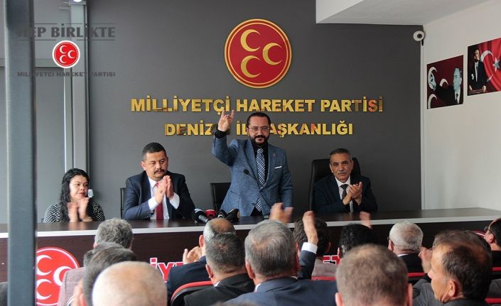 MHP İl Başkanı Yılmaz; “Cumhuriyetimize aşığız, milletimize sevdalıyız, Türklüğümüzle gurur duyuyoruz”