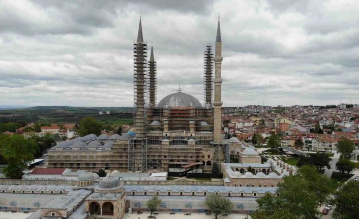Mimar Sinan’ın ustalık eseri Selimiye Camii, yıl sonunda modern görünüme kavuşacak