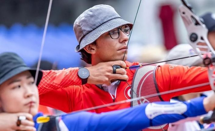 NEVÜ’lü Fatma Maraşlı ve Milli Okçu Mete Gazoz’dan Okçuluk Dünya kupasında milli başarı